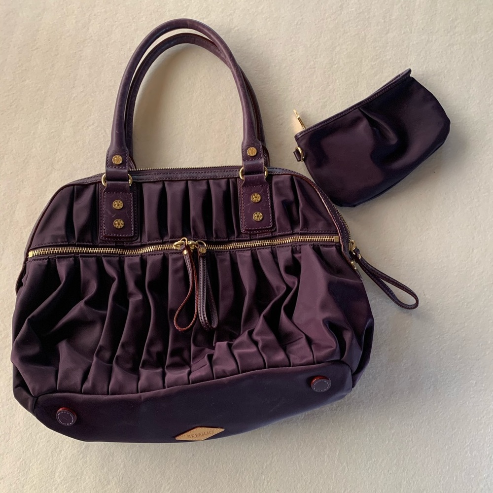 Beautiful plummy purple purse